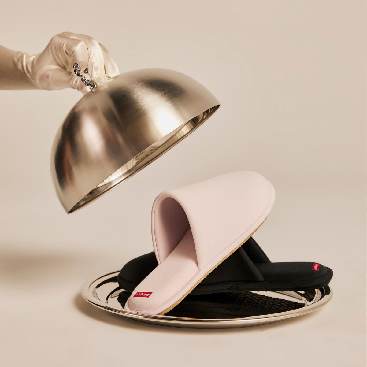 A slipper with sole
