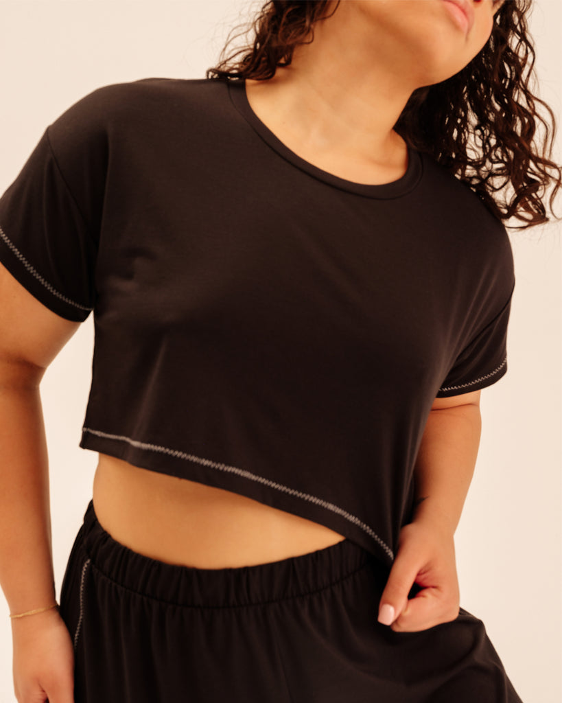 CROP TEE