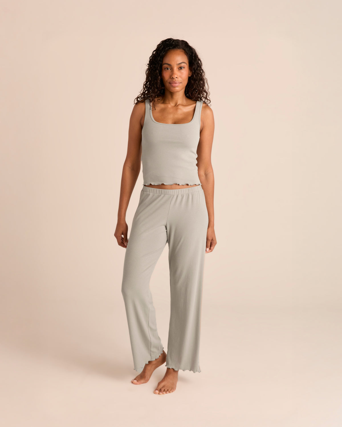 Rib Lasso Pant